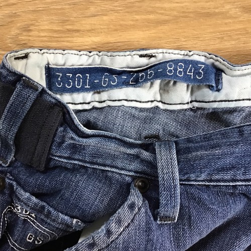 G-Star Raw Storm Elwood Loose Vintage Jeans W32 L32 Blau Denim Y2K Biker Knie - Bild 10 von 24