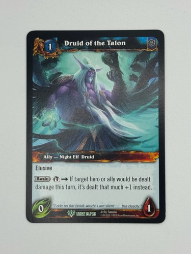 Juego de cartas coleccionables World of Warcraft Reign of Fire individual - tú eliges - Imagen 76 de 198