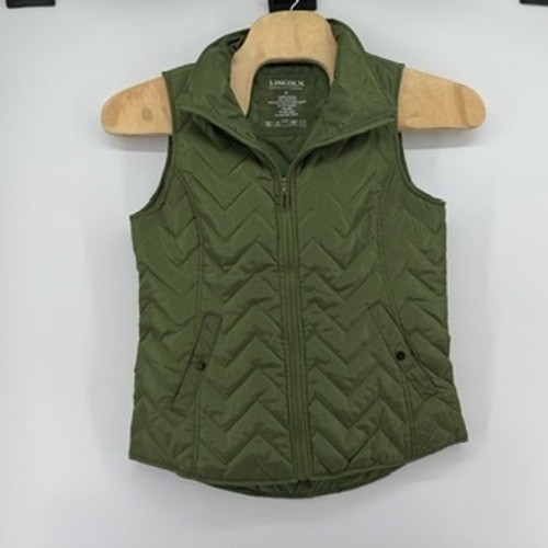 Lincoln Outfitters Mujer Chaleco Acolchado Puffer Sin Mangas Verde Oliva M - Imagen 2 de 7