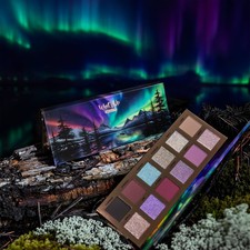 Paleta de sombras de ojos Whats Up Beauty Skyfire sin talco maquillaje limpio sin crueldad