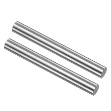 Round Metal Rods 8mm x 60mm High Speed Steel (HSS) Lathe Bar Stock 2 Pcs