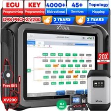 XTOOL D9S PRO +Endoscope WIFI Scanner Full System Diagnostic Tool Key Programmer