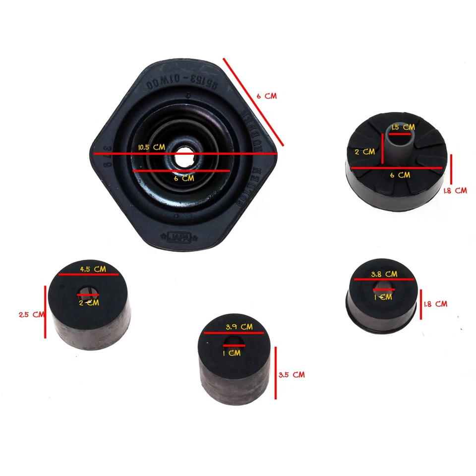 FIT FOR DATSUN 720 TRUCK SD22 SD25 LB20 Z20 Z22 Z24 BODY MOUNTING BASE SUPPORT - Image 4 of 4