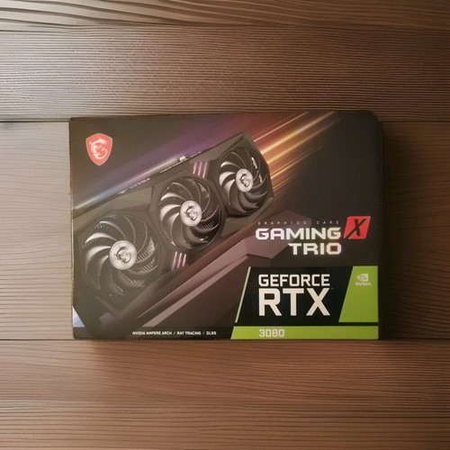 MSI GeForce RTX 3080 GAMING X TRIO 10GB GDDR6X Graphics Card open box - 第 4/6 張圖片