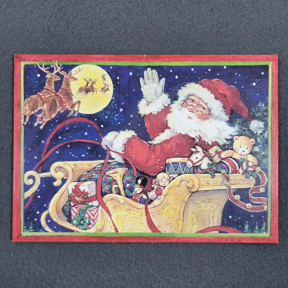 Lang Photo Insert Christmas Cards 5"x7" Easel Frame 8 Count 15 Envelopes Santa - Image 2 of 4