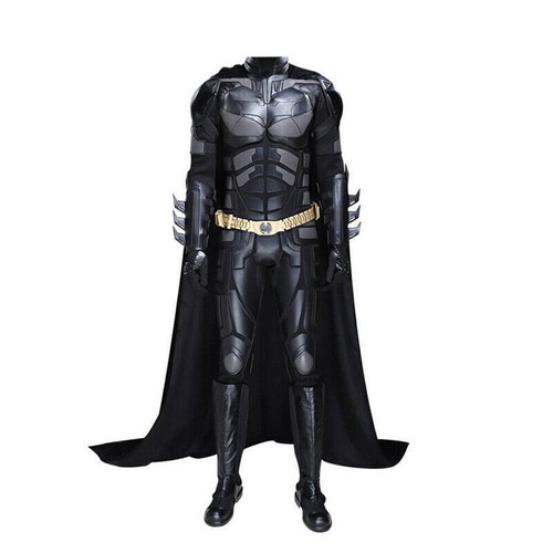 Batman Bruce Wayne Disfraz Traje El Caballero Oscuro Adulto Traje Halloween - Imagen 21 de 21