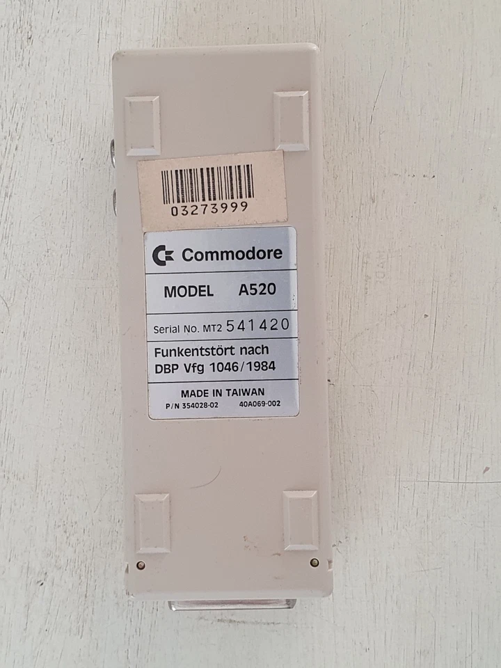 ACCESSORIO AMIGA COMMODORE AMIGA A520 MODULATORE RF LOOSE - Immagine 3 di 4