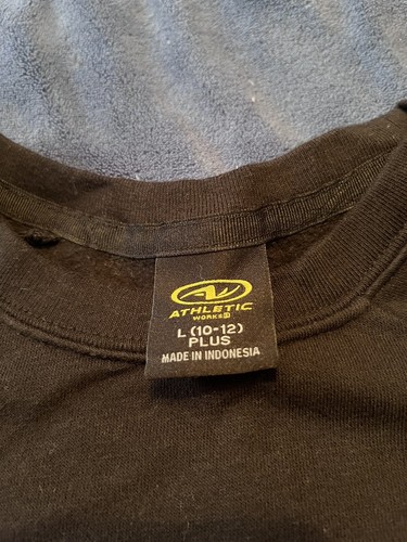 Girls Size Large(10-12) Black and Multi-color Stars 2 Piece Sweat Set - Picture 7 of 8