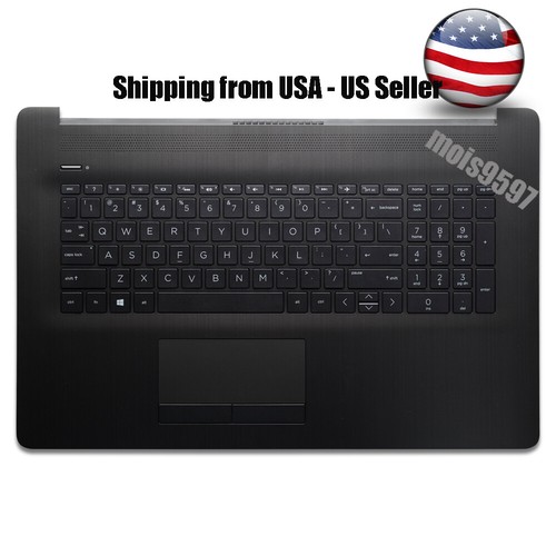 Palmrest Keyboard &Touchpad For hp 17-by0053cl 17-ca0096nr L22749-001 L22750-001 - Picture 1 of 7