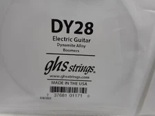 6 Pack GHS 28GA Nickel Wound Electric Guitar Strings .028"-6 Strings