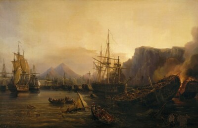 AUGUSTE ETIENNE FRANCOIS MAYER *2X3 FRIDGE MAGNETS* PAINTER FINE ART NAVAL SHIPS