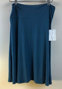 Lularoe-AZURE-Skirt-Teal-Blue-Size-Large-New-with-Tags-S23