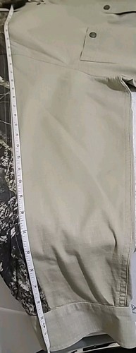 Mossy Oak Men's XL Beige Camo Heavy Open Range Hunting Shirt, Durable Outdoor - Picture 7 of 9