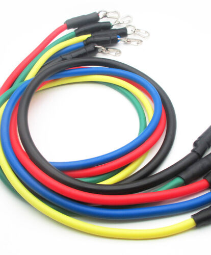 TECHTONGDA 11 PIEZAS Juego de Bandas de Ejercicio de Resistencia para Fitness/Pérdida de Peso, etc. - Imagen 6 de 7