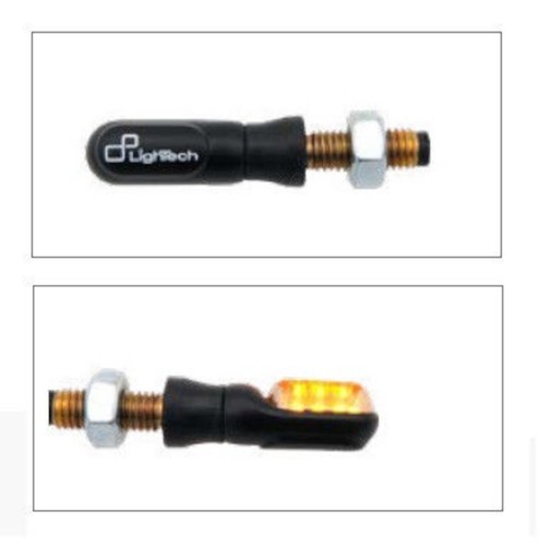 Frecce Led Lightech Moto Omologate Anteriori e Posteriori Coppia Indicatori - 第 3/4 張圖片
