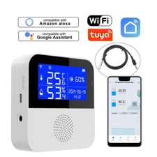 Thermometer Bedroom Hotel Office Temperature Humidity Sensor Monitoring Detector
