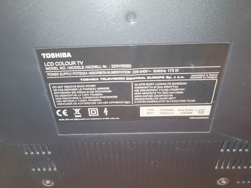 32" LCD TV Toshiba 32XV505D - FHD - Bild 8 von 9