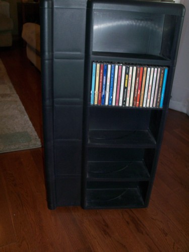 METRO 400 CD SPINNER SPINNING TOWER STORAGE HOLDER RACK LASERLINE CAROUSEL STYLE - Picture 5 of 9