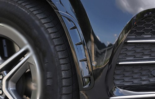 Gloss Black Front Bumper Lip Diffuser Splitter Fins Fit For Benz GLE 2020-2022 - Foto 6 di 12