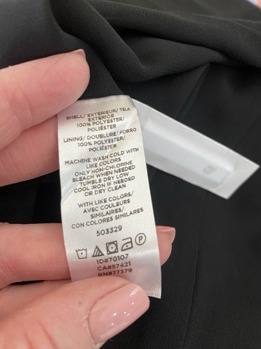 Ann Taylor Petite Dress Size 6P NWT! Black /tie! So Classic! 🖤 Adorable !! - Picture 10 of 10