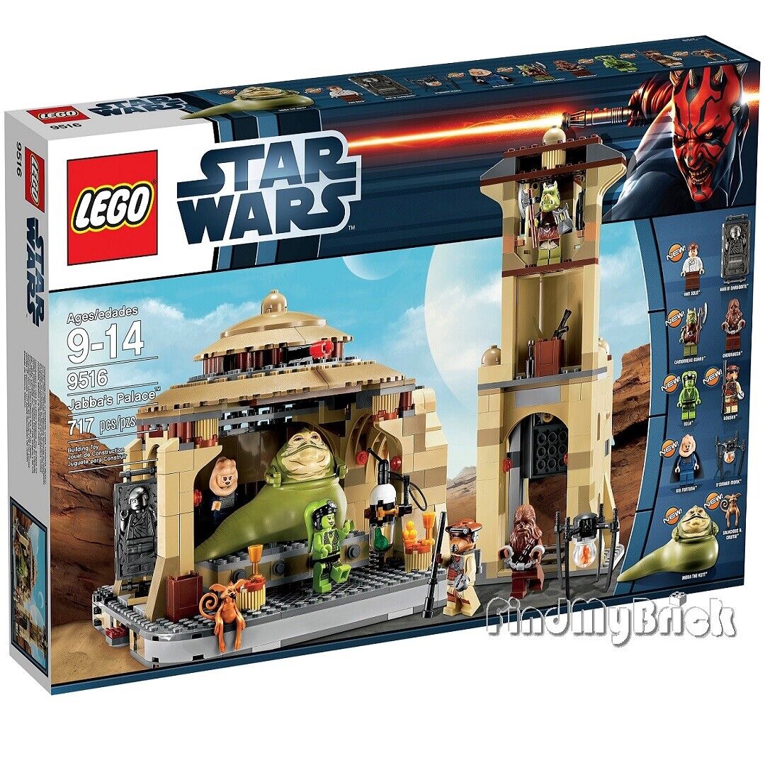 Lego Star Wars 9516 Jabba's Palace -  Factory Sealed Brand NEW