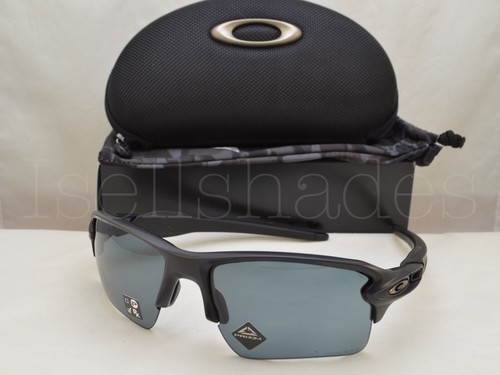 Oakley FLAK 2.0 XL (OO9188-79 59) Matte Black with Prizm Grey Lens - Picture 1 of 4