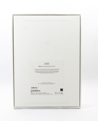 Apple iPad 10th Gen WiFi 64GB Box Only VGC - 第 5/5 張圖片