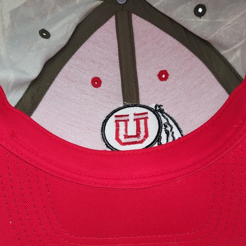 Cappello uomo Utah Utes rosso mimetico mimetico gancio passante regolabile accattivante copricapo - Foto 6 di 8