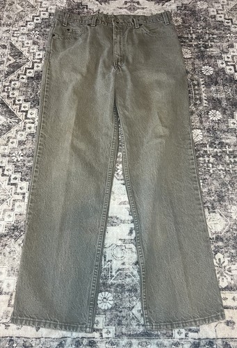 Mens Vintage Levis Beige 550 Relaxed Fit Tapered Jeans Size 38x32 Made In USA  - Picture 3 of 7