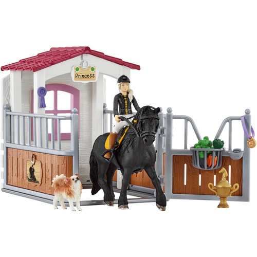 Schleich Horse Club Pferdebox mit Tori & Princess, Spielfigur - Bild 1 von 6
