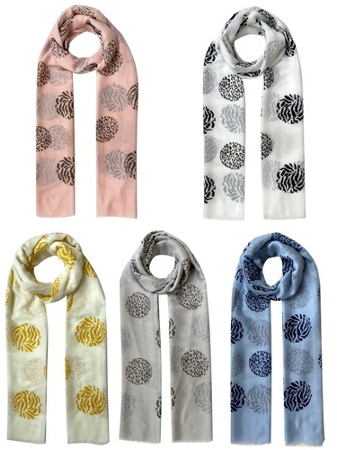 Mode Zebra Haut Druck im Kreis Schal Tiermotiv Schal Halstuch Pashmina - Bild 1 von 6