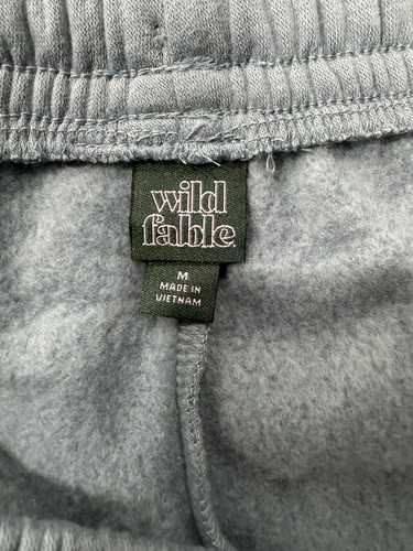 Wild Fable Womens' Sweat Pants, Slate Blue Cotton Blend, Drawstring Size XS S M - Picture 8 of 9