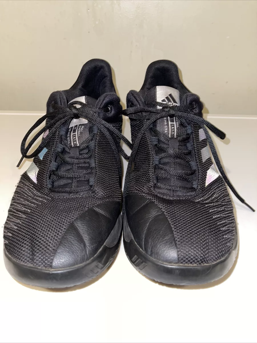 ADIDAS LVL 029002 Black Basketball Athletic sneaker shoes Men's size 13 EUC