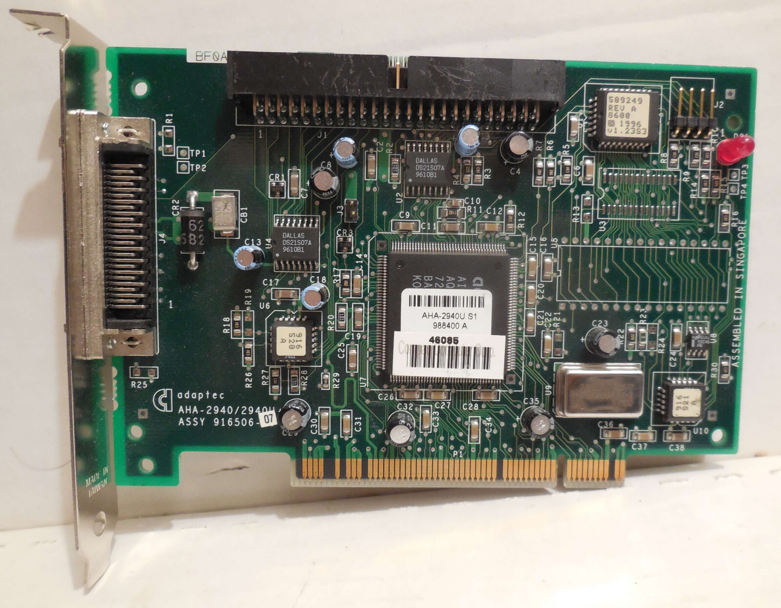 Adaptec AHA2940U PCI Ultra SCSI 50Pin Controller Card eBay