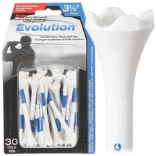Pride Sports PTS Evolution Golf Tees - 1 1/2", 2 3/4", and 3 1/4"