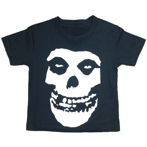 MISFITS KIDS TSHIRT BLACK & GRAY - Picture 2 of 3
