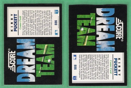Tarjetas de error Kirby Puckett 1987-1992 Topps Bowman mn gemelos * eliges * - Imagen 15 de 18