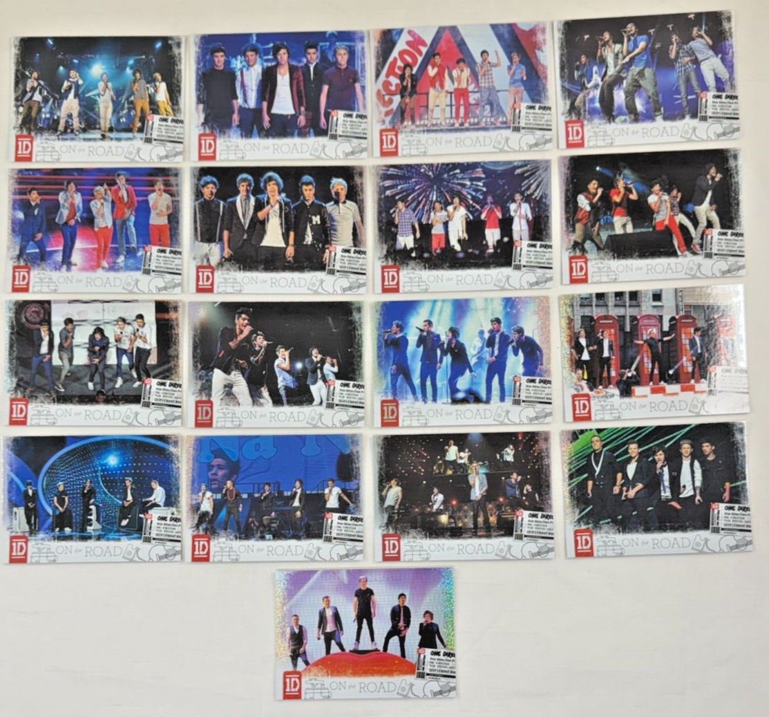 One Directionセット ONE DIRECTION Panini 2013 Complete ON THE ROAD STARDUST PRISM