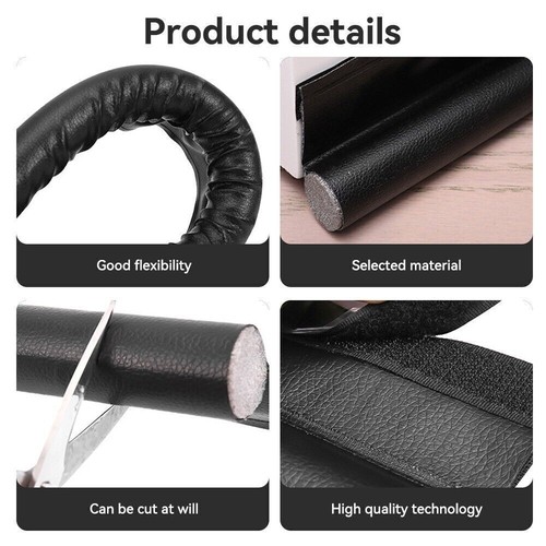 Double Side Seal Strip Draught Excluder Stopper Door Bottom Guard Waterproof New - Picture 17 of 25