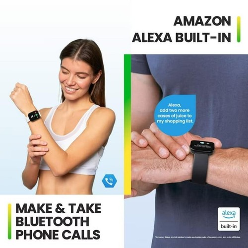 Reloj Inteligente Amazfit A2215 Bip 5 1.91" Pantalla Grande Bluetooth Llamadas Rosa SELLADO - Imagen 12 de 12