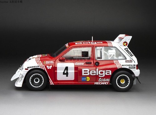 1/18 Scale Sunstar MG Metro 6R4 WRC No.4 1986 Model Car Toys Metal Gift - Picture 4 of 8