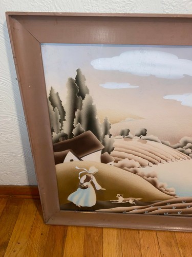 Spektakuläres Art Deco Aquarell - Bild 6 von 11
