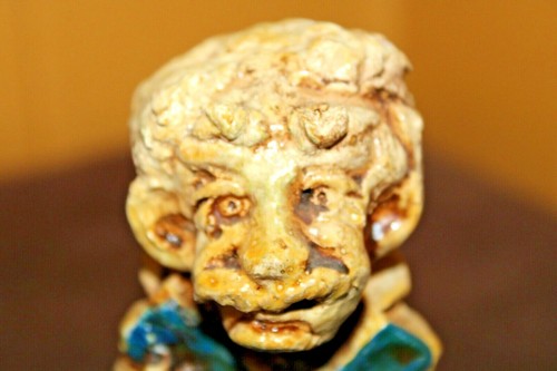RARE? VINTAGE 1973 HANDMADE Art Pottery Tic Tac Toe Game ONE OF A KIND? SAMPLE - Picture 8 of 12
