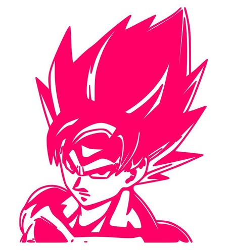 Dragon Ball Z ,Goku, Anime,Vinyl Decal,Sticker for Cars,Windows,Laptops and more - Picture 6 of 11