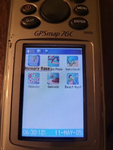 Garmin Handheld Outdoor Color Map GPSmap 76C Portable Navigator TESTED - Picture 3 of 16