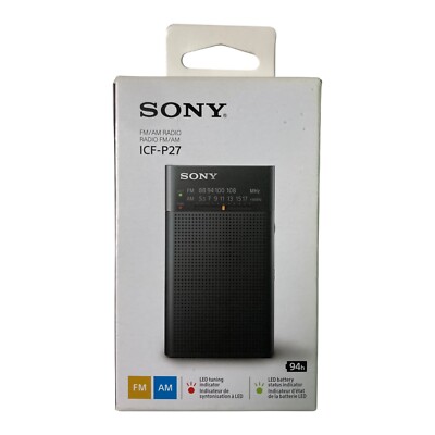 IOI　SONY　ハンディポータブルラジオ　ICF-P27 Amazon.co.jp: Sony ICF-P27 Handy Portable Radio ICF-P27 BC