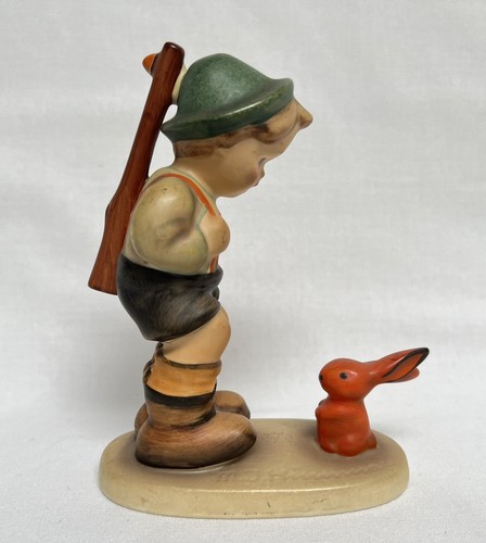 Vintage Hummel Figurine Sensitive Hunter Figurine 6/0 - 5” Tall - The Full Bee - Picture 3 of 8