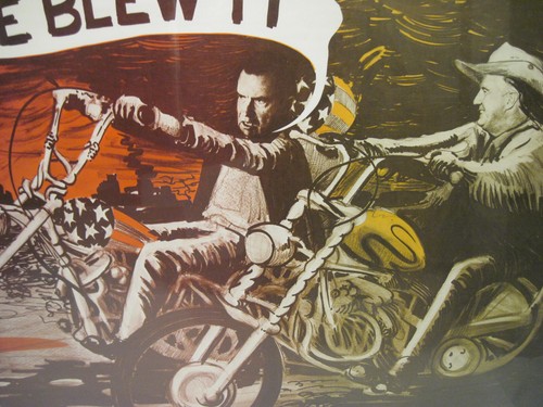 HTF LEGIT ! Vtg 1970 Original Uneasy Riders WE BLEW IT Nixon HARLEY Agnew TRUMP - Picture 6 of 6