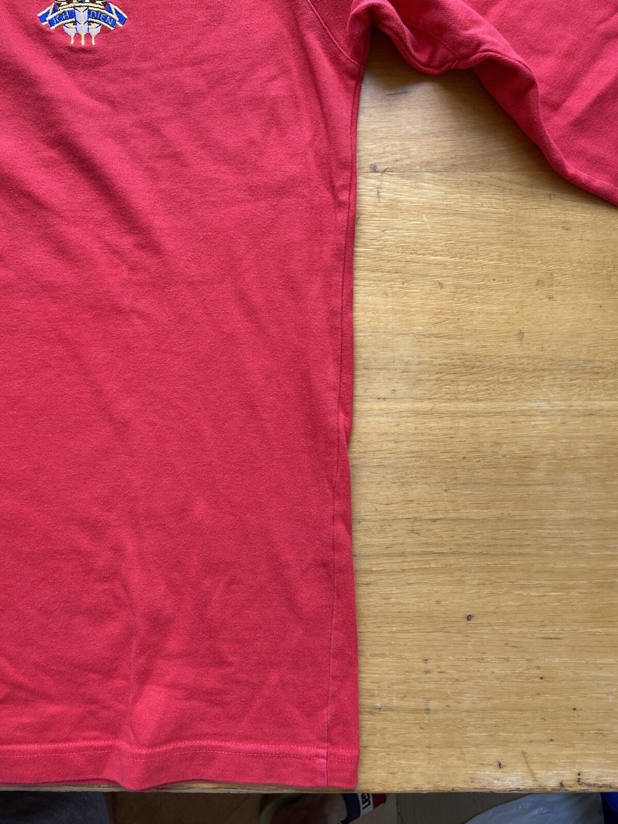 WALES RUGBY SHIRT JERSEY LONG SLEEVE COTTON TRADERS VINTAGE