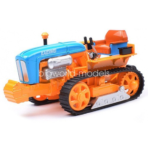 1/18 Scale Farm Tractor Toy Yellow Diecast Model Farm Vehicle Toys Collection - Picture 6 of 19